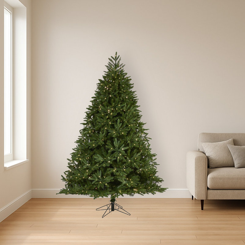 84' H Lighted Artificial Spruce Christmas Tree