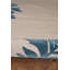 Tapis fait main Equelle ivoire et cobalt-19308761