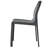18'' H Genuine Leather Upholstered Metal Side Chair-274122166
