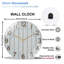 Horloge murale horloge murale 12 po