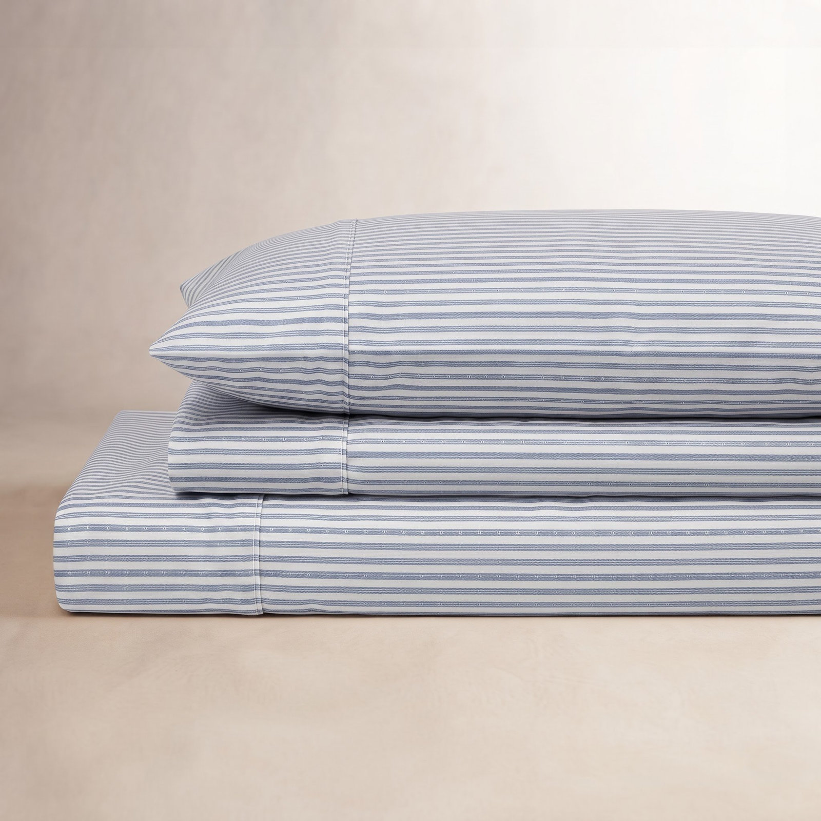 Cobbett Cotton Sheet Set, Twin, Navy