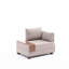 Canapé modulaire rembourré 39,4 po Elliet-634369577