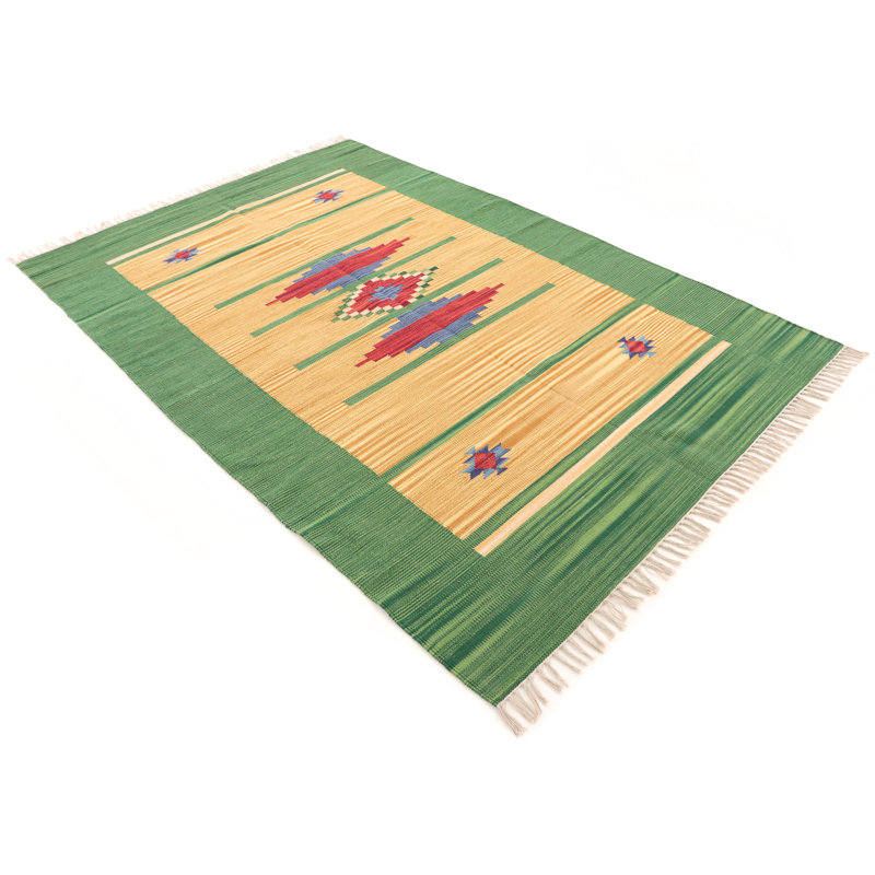 Southwestern Hand Woven Area Rug, Rectangle 200 x 290cm