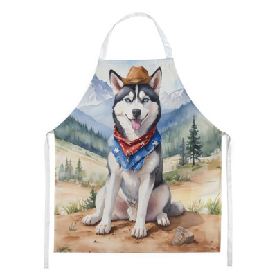 No Pattern Bib Apron