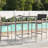 Caggiano Square Glass Outdoor Bar Table