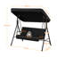 3 Person Porch Swing with Canopy