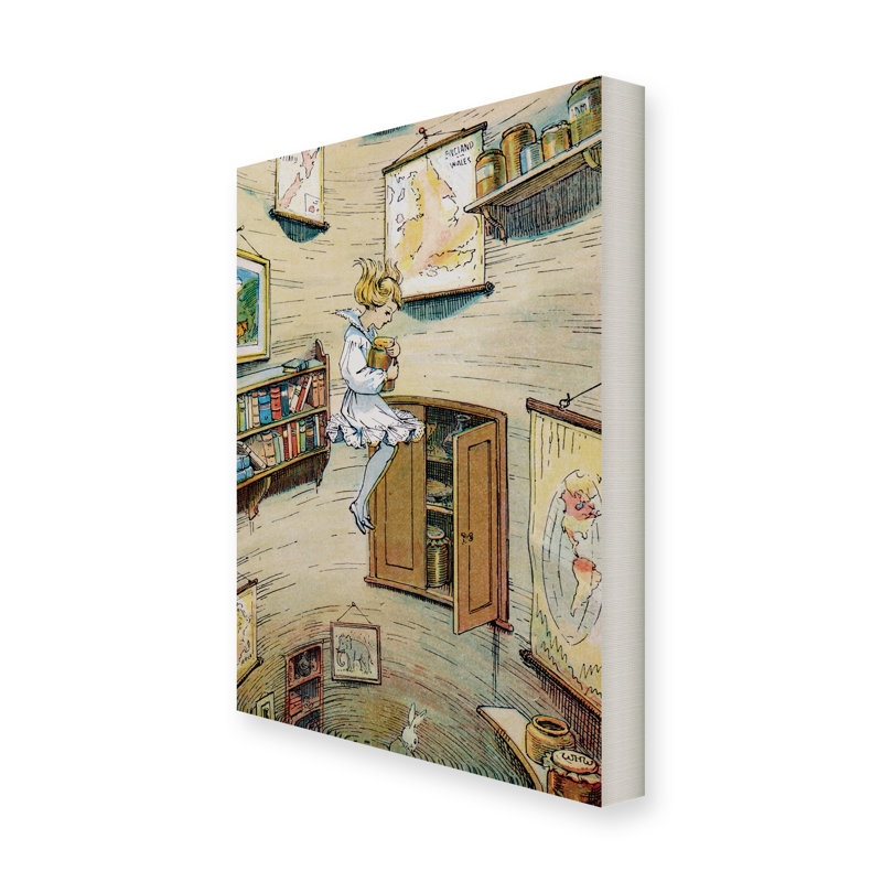 Sir John Teniel - Wrapped Canvas Print, 45 cm H x 30 cm W x 5 cm D