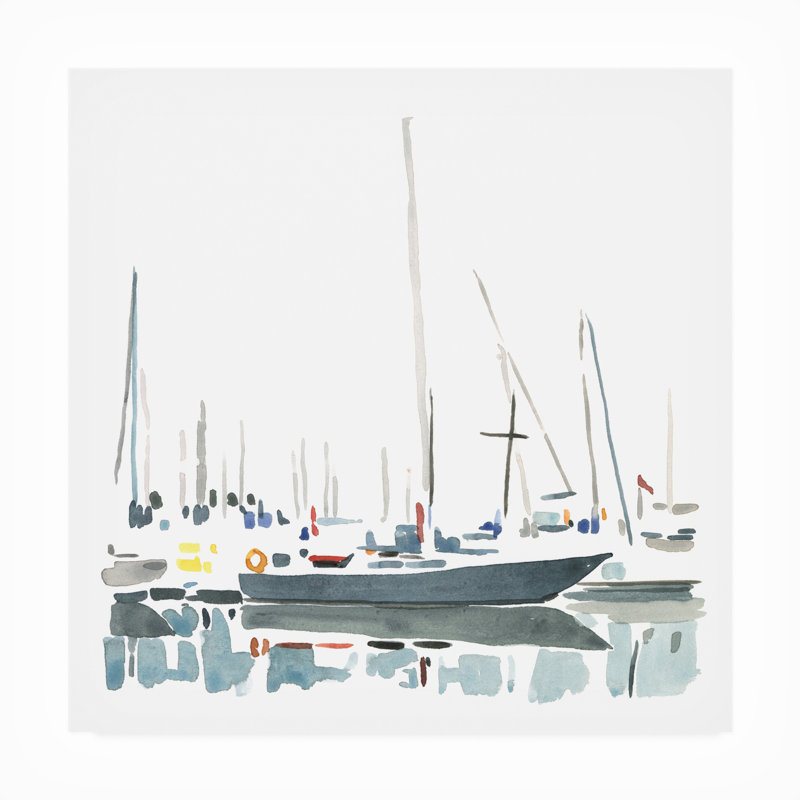 Art sur toile, «Rein bateau Emma Caroline» par Reinerton Emma Caroline, H 18 po x l 18 po x P 1,5 po