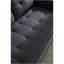 3 Fold Sofa,Convertible Futon Couch Sleeper Sofabed,Space Saving Loveseat,Pull Out Couch Bed For Living Room,Dark Grey & Light Grey & Beige,Velvet Linen Fabric