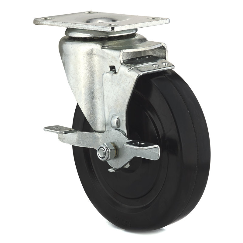 General-Duty Rubber Caster