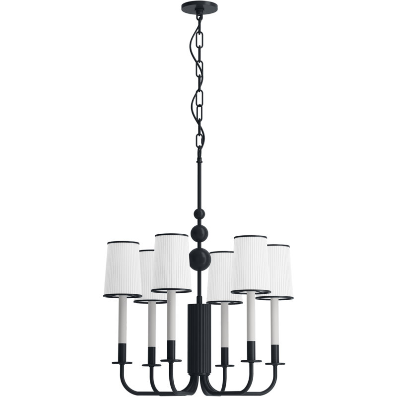 Tresdoux™ 6 - Light Chandelier, Gunmetal
