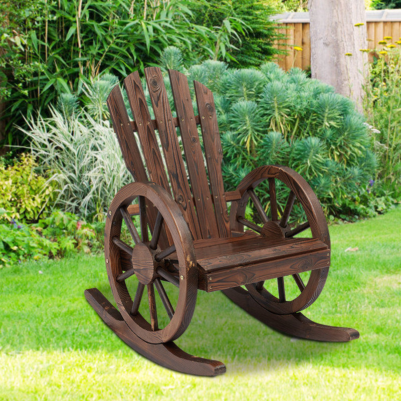 Chaise berçante de véranda Millwood Pines