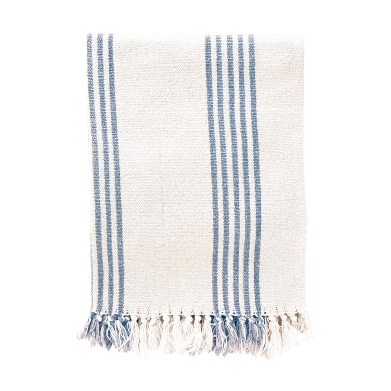 Ibiza Throw, French Blue