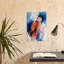 Impression d'art mural majestueux chouette aquarelle-129708684
