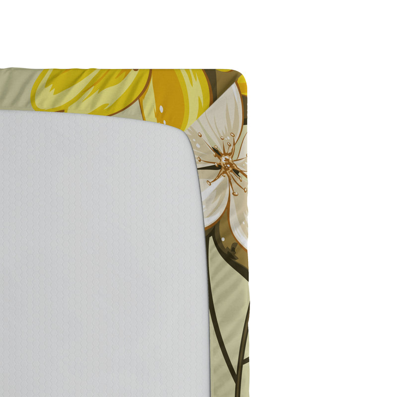 Ensemble de 2 draps-housses Ambesonne Spring, Drap-housse grand