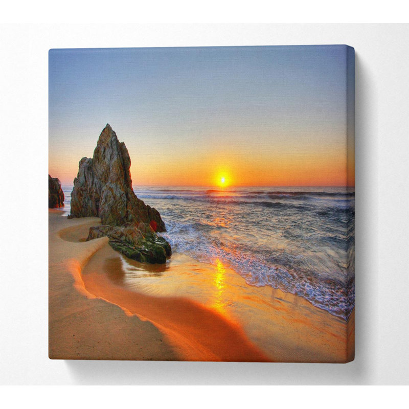 Sculptures of the Ocean - Wrapped Canvas Art Prints, 50.8cm H x 50.8cm W x 10cm D