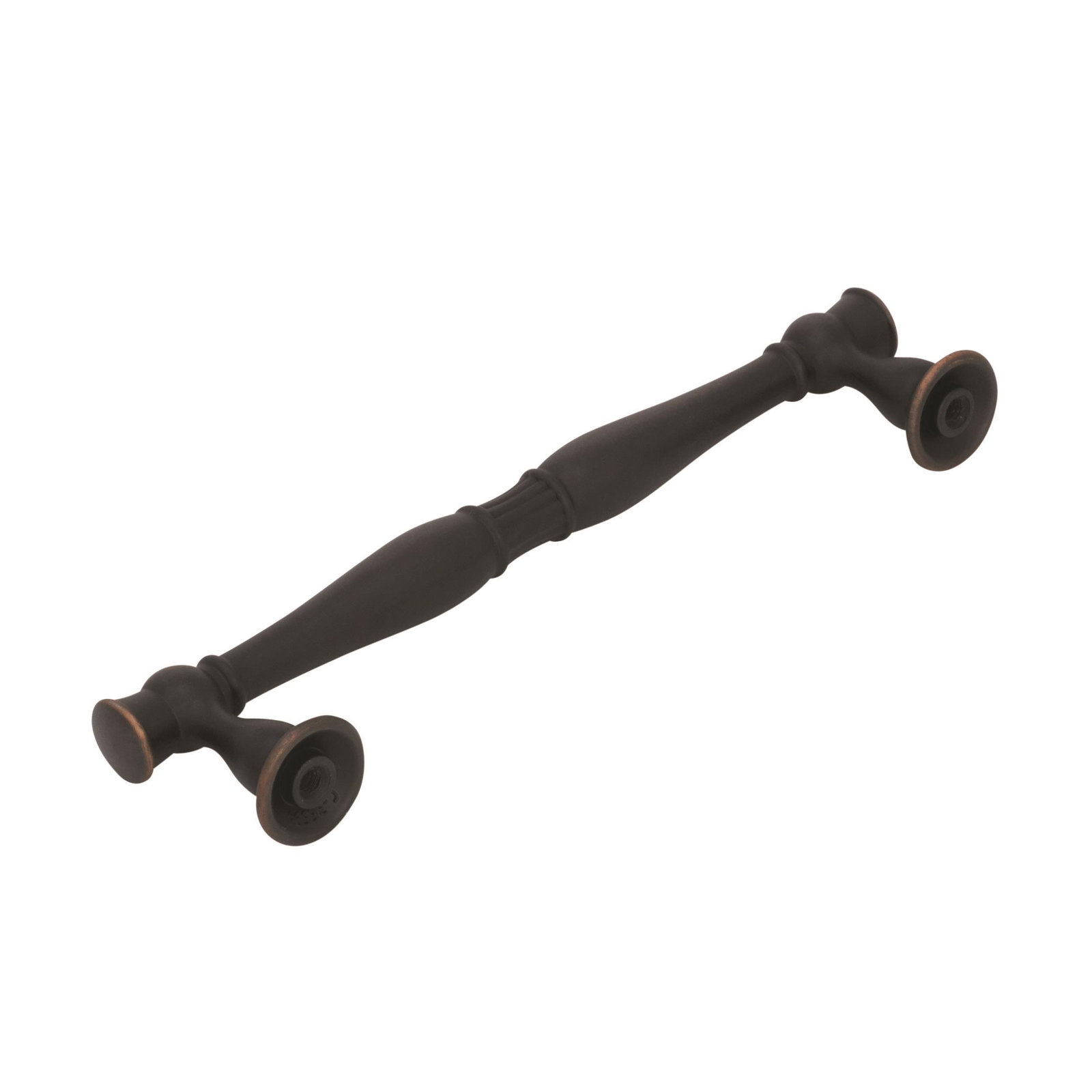 Crawford Bar Cabinet Pull, Oil Rubbed Bronze, 5.06"