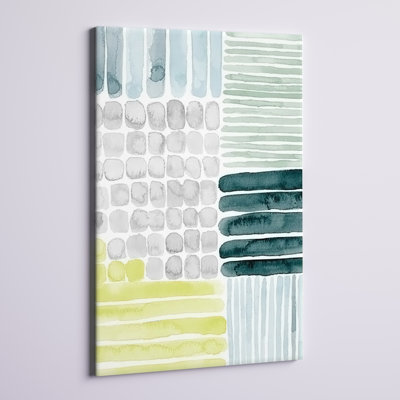 Abstrait aérien II par Grace Popp - Toile tendue avec châssis sur toile tendue