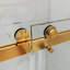 Opal Mirage MCOCOD 56-61"W x 76"H Double Sliding Frameless Smooth Sliding Shower Door with 3/8"(10mm)Frosted Glass-116096844