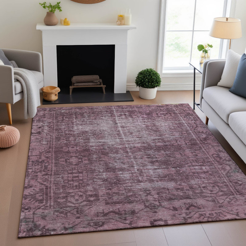 Tapis de qualité supérieure lavable à la machine AMF1228 Global, Rectangle 10 pi x 14 pi