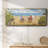 Beach For Two- Framed Canvas