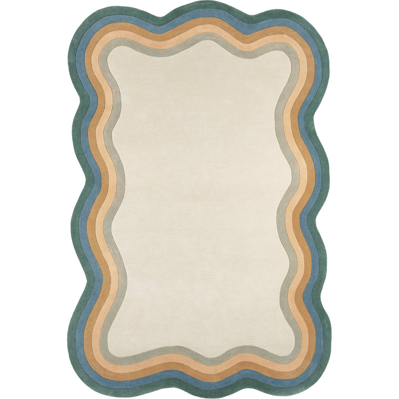 Fragola, Blue, Rectangle 5'7" x 7'10"