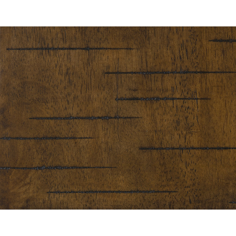 Transitional 4-Piece Counter Height Set, Black,Brown