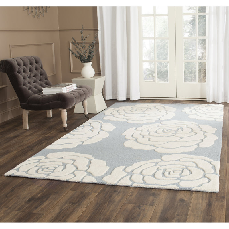 Tapis en laine touffeté à la main Cannen, Rectangle 6 pi x 9 pi