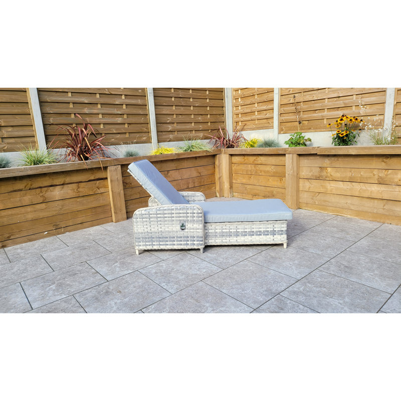 Bernadea Reclining Single Chaise with Cushions