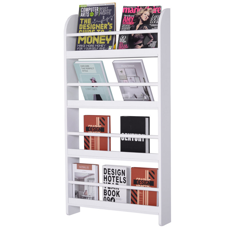 Cancri 113 cm H x 59 cm W Floating Bookcase