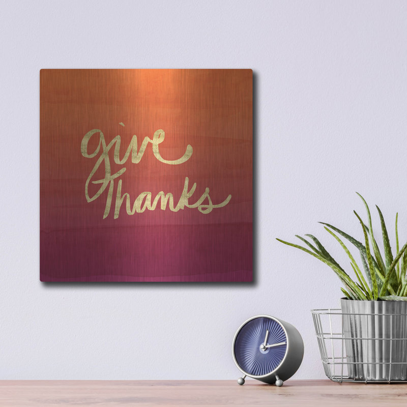 " Give Thanks " Print