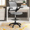 Modway Veer Drafting Chair - Reception Desk Chair - Flip-Up Arm Drafting Chair