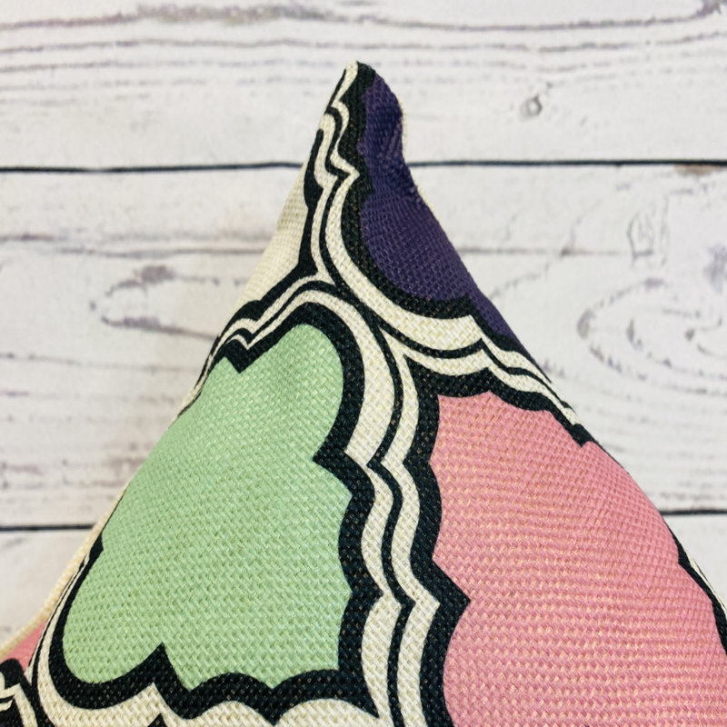 Auraya Chevron Square Cushion