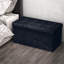 Quast 78cm Wide Velvet Rectangle Solid Colour Ottoman with Storage-1927388200