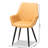 Holst Faux Leather Upholstered Metal Armchair-2124557945
