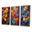 «Colorful Succulents Sunlit Succulents», 3 pièces sur toile-592583196-592583197