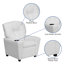 Contemporary Kids Recliner with Cup Holder-1550057907