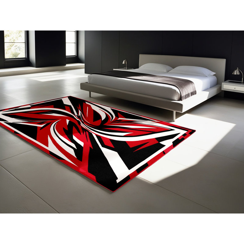 Bloodstone Mirage Rug, Square 4'