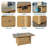 Aluminum Tube Rectangular Firepit Table-1087580094