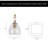 Cillin 5-Light Dimmable Wagon Wheel Chandelier