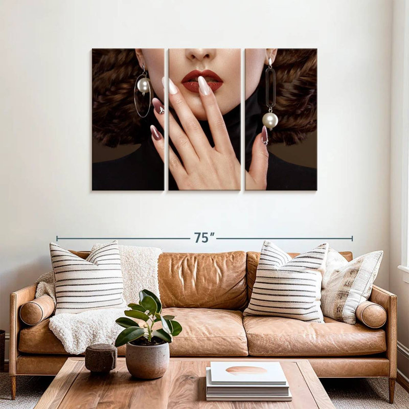 Shuttleworth Red Hot Lips, 36" H x 57" W