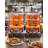 Countertop Vertical Rotating Oven 15 lbs Rotisserie Shawarma Machine, for Chicken Beef Mutton Pork, LPG Heating, Stainless Steel Body Grill Roaster, Dual-Zone Heat Control, Meat Catcher