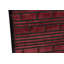 Hand-Knotted High-Quality Wine and Black Area Rug