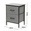 40cm W Metal Bedside Table-1236370310
