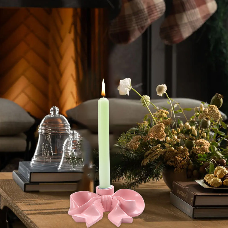 Base de bougies décoratives de Noël