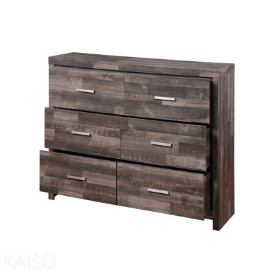 Commode à finition cerisier foncé