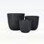 Ensemble de 3 pots à fleurs légers et durables avec trous de drainage MGO-461395978