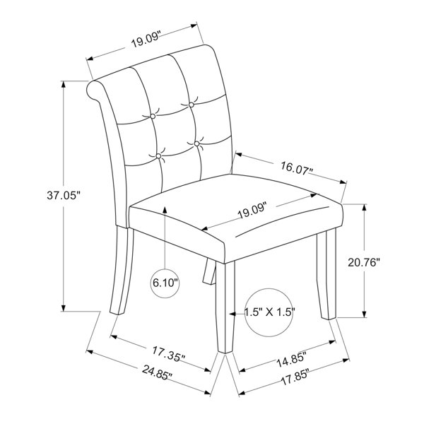 Dimensions du produit