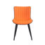 Chaises de salle à manger rembourrées en similicuir Heitger-787020003