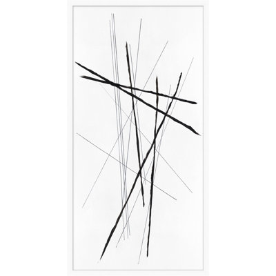 Crossing Sticks 2 par Thom Filicia - Cadre photo sur papier